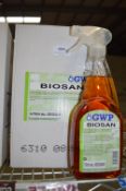 *6x 750ml Spray Bottles of Biosan