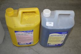 *1x 5L of Machine Glass Wash Renovator and 1x 5L of Concentrated Cleaner Sanitiser