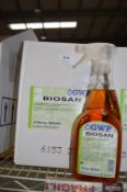 *6x 750ml Spray Bottles of Biosan