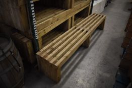 *Tanalised Reclaimed Timber Bench 235cm long