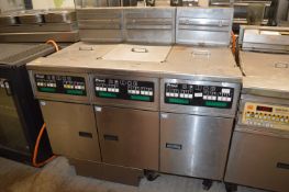 Pitco SEH50 Electric Triple Fryer