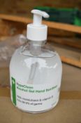 120x 500ml of HypaClean Hand Sanitiser