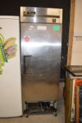 True Stainless Steel Upright Freezer