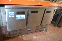 Polar Stainless Steel Three Door Refrigerated Cabinet