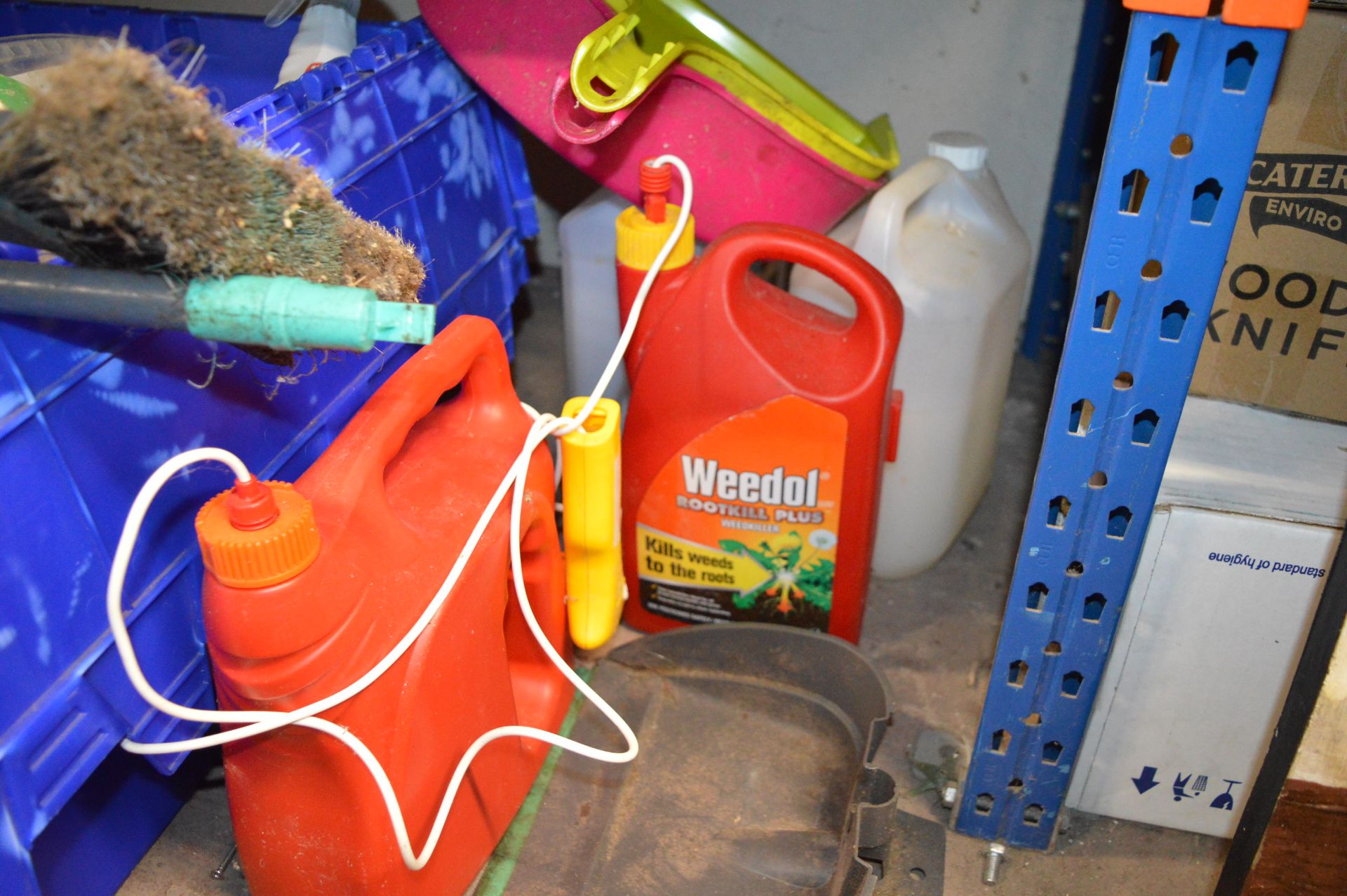 *Quantity of Cleaning Equipment, Weed Killer, Tub - Image 2 of 2