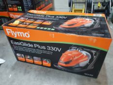 * Flymo EasiGlide Plus 330V electric hover collect lawnmower