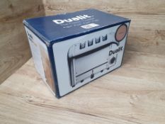 * Dualit 4 slice toaster RRP £200 - Desert