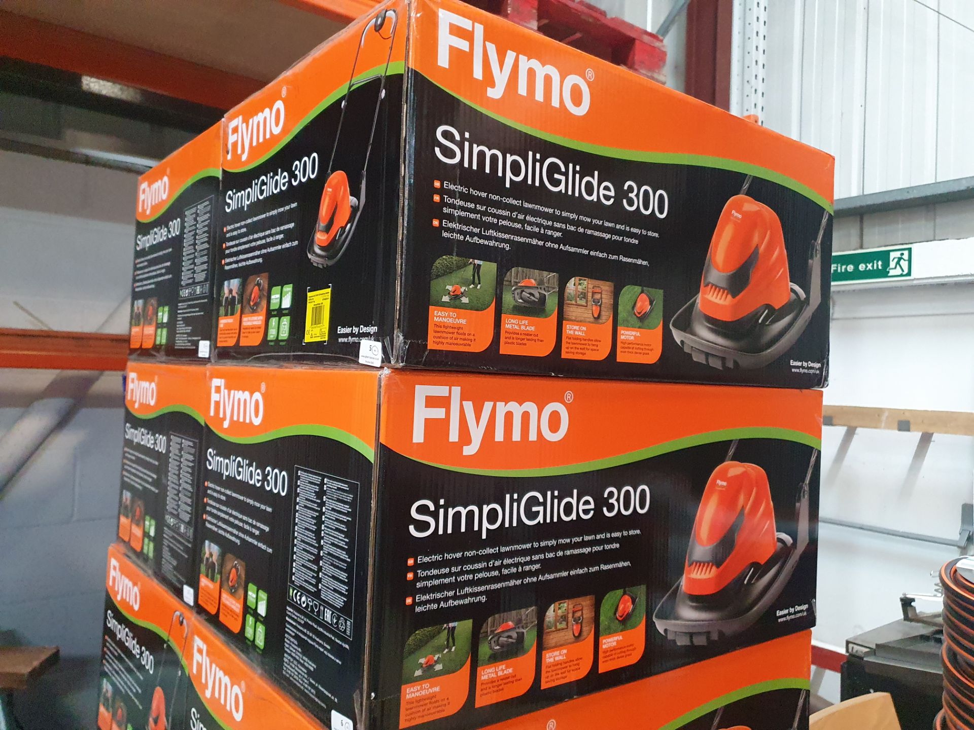 * Flymo SimpliGlide 300 electric hover non-collect lawnmower RRP £90 - Image 2 of 2
