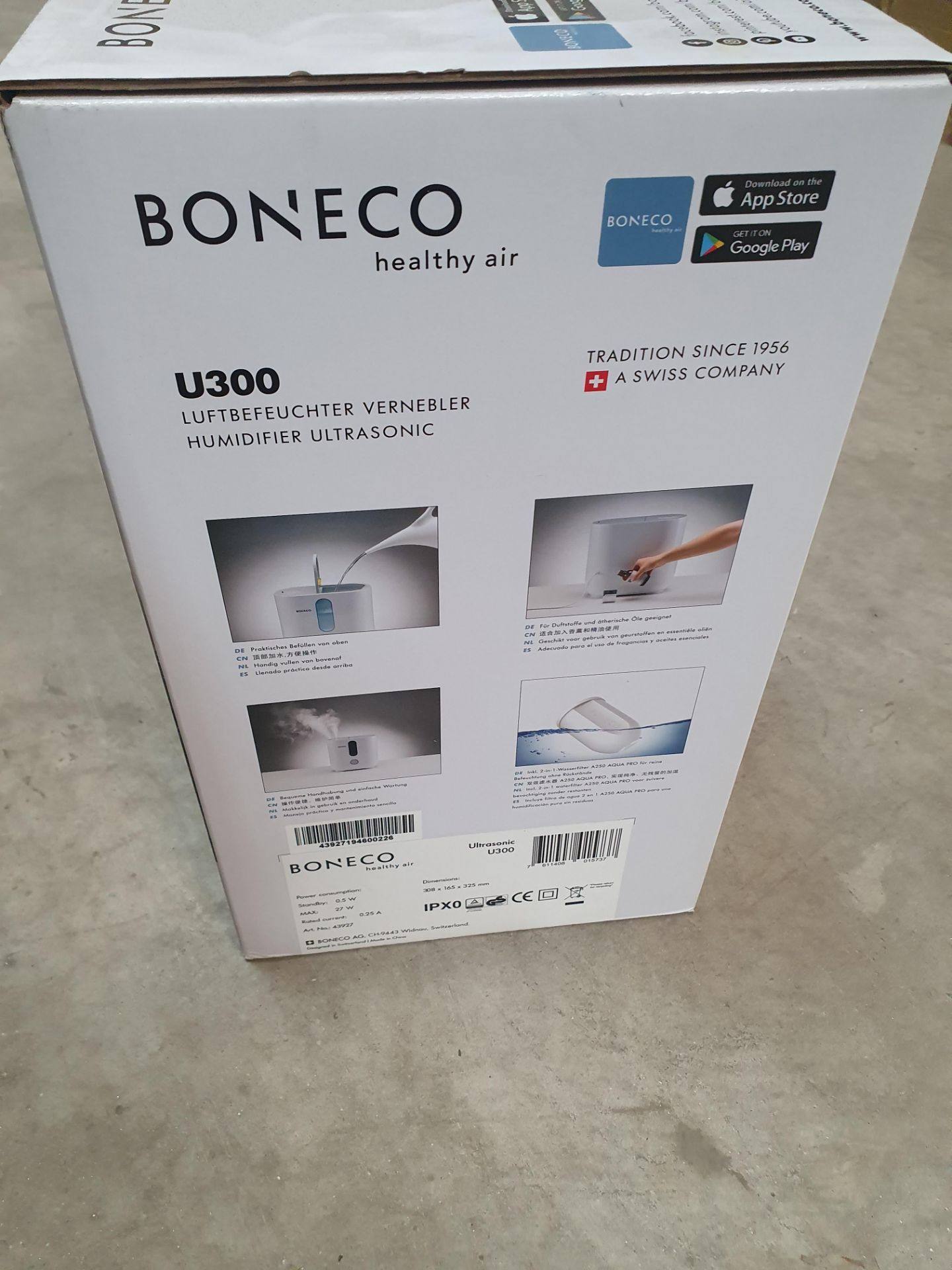 * Boneco healthy air U300 portable ultrasonic air humidifier RRP £150 - Image 2 of 2