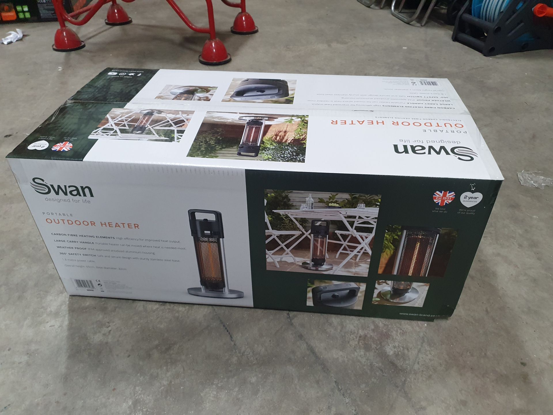 * Swan portable outdoor heater RRP £100 - Image 2 of 3