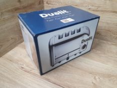 * Dualit 4 slice toaster RRP £200 - Limestone