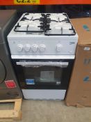 * Beko ESG50W single gas oven cooker RRP £290