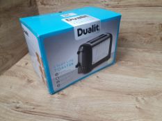 * Dualit 2 slot lite toaster - Cream