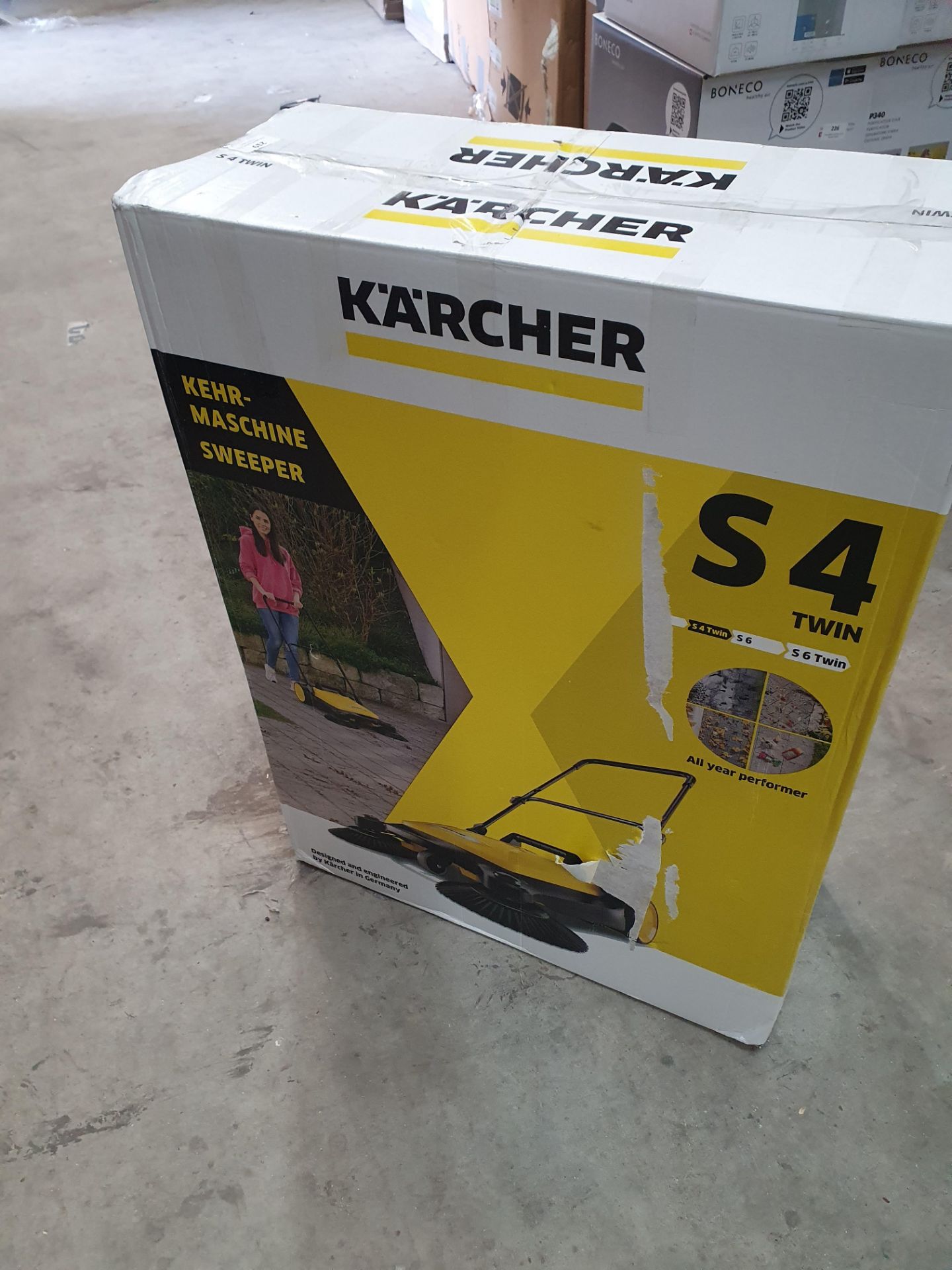 * Karcher S4 twin push sweeper RRP £150