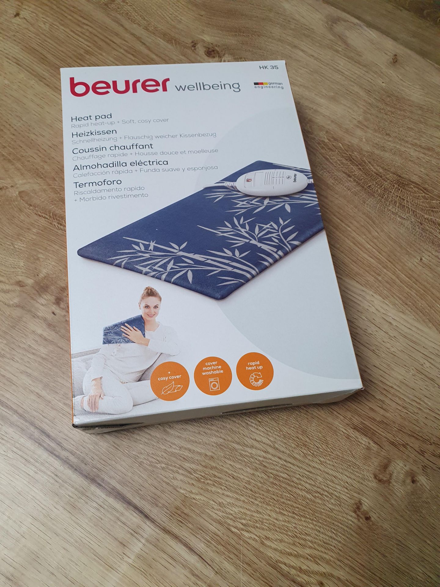 * Beurer heat pad