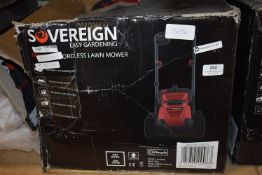 Sovereign Cordless Lawnmower