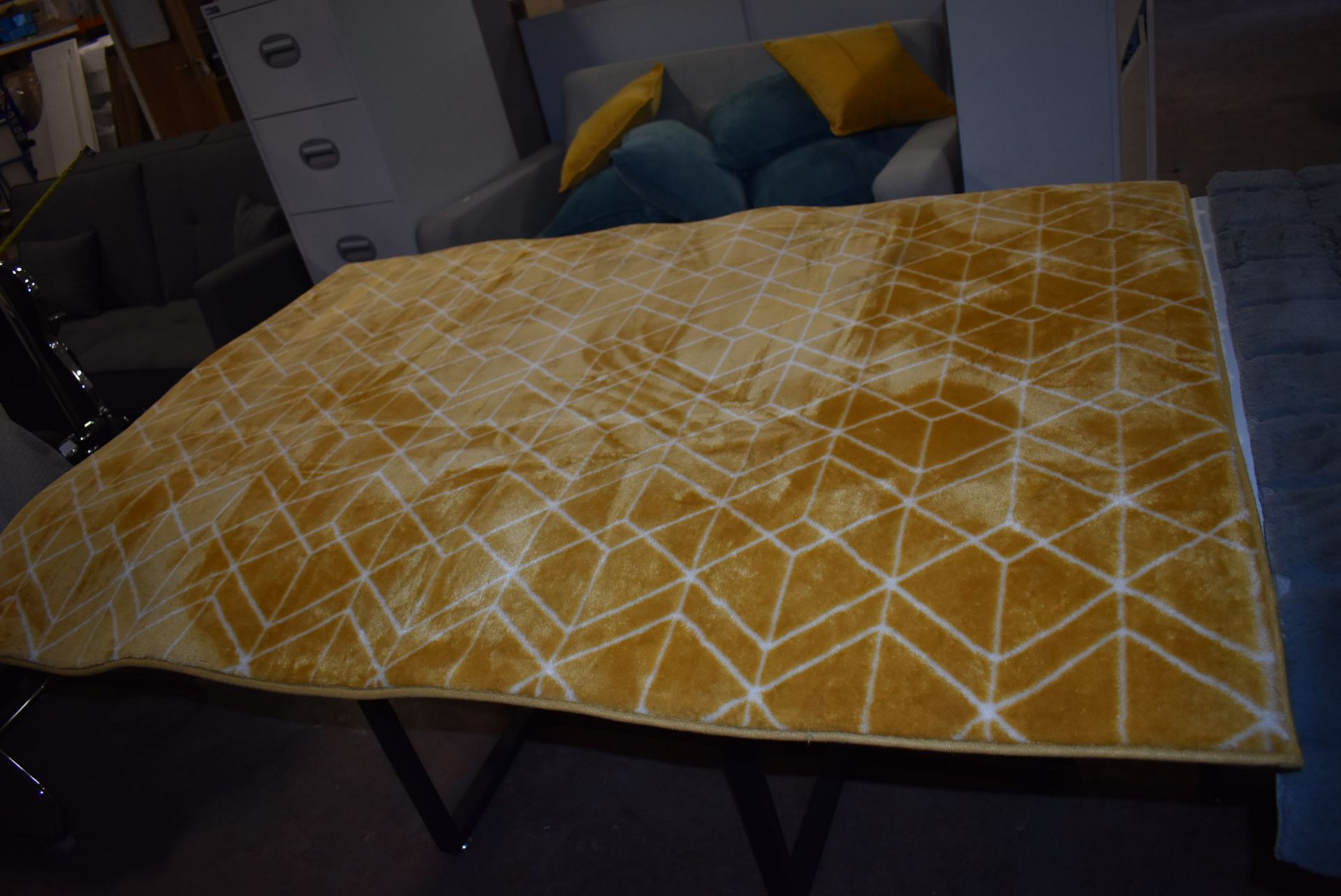 *Yellow Rug 160x100cm and a Grey Rug 110x60cm - Image 2 of 2