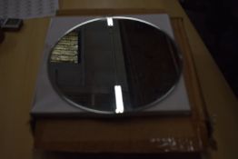 *Ten 30cm Round Mirror Plates (salvage)