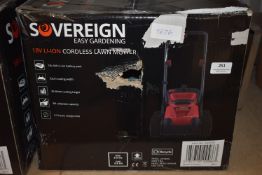 Sovereign Cordless Lawnmower