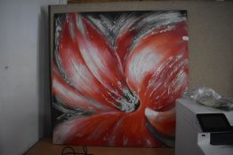 *Painting of a Hibiscus Flower