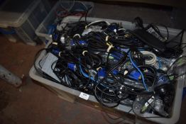 *Assorted Computer and Office Cables and Leads (box not included)