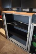 *Triumph Office Cabinet with Tambour Doors 100x48cm x 120cm tall