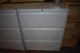 *Three Drawer Filing Cabinet