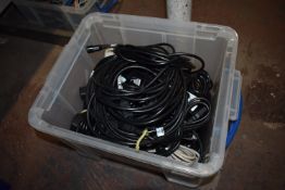 *Assorted Computer and Office Cables and Leads (box not included)