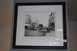 Black & White Print of Old Hull Carr Lane
