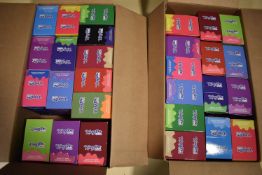 Two Boxes of 140 Mixed Kingston K-Bar Vapes