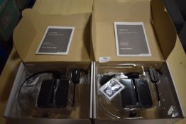 *Two Plantronics CS540A Wireless Headsets