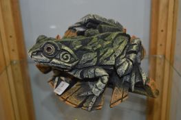 Frog Sculpture by Edge