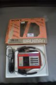 Sony Walkman WM-33 with Original Packaging