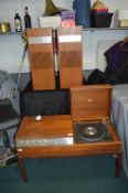 Vintage Ferguson Music Centre in Teak Cabinet