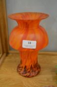 Studio Glass Vase (minor faults)