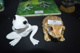 Two Frogs Including One by Royal Osbourne