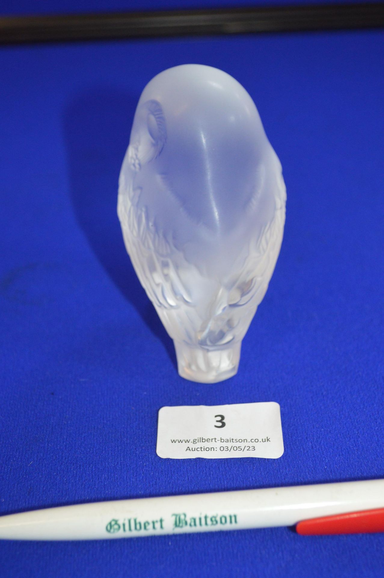 Lalique Glass Owl - Image 2 of 5