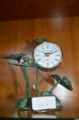 Frog & Lily Pad Clock by William Widdop