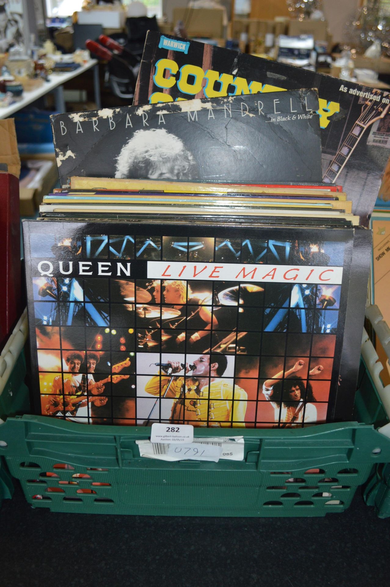 12" LP Records Including Queen, Bondi, etc.