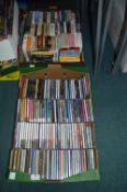 Two Boxes of Assorted CDs ~200+