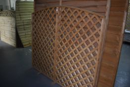 *Shaped Dimond Trellis Panel 6ft x 5ft