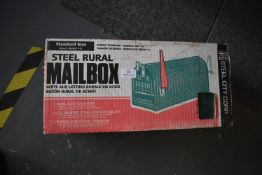 *Steel Rural Mailbox