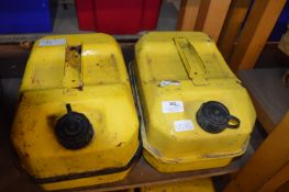 *Two Explosion Safe Petrol Cans