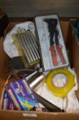 Box of Hammer, Plunge Sets, Handrails, Pop Rivet G