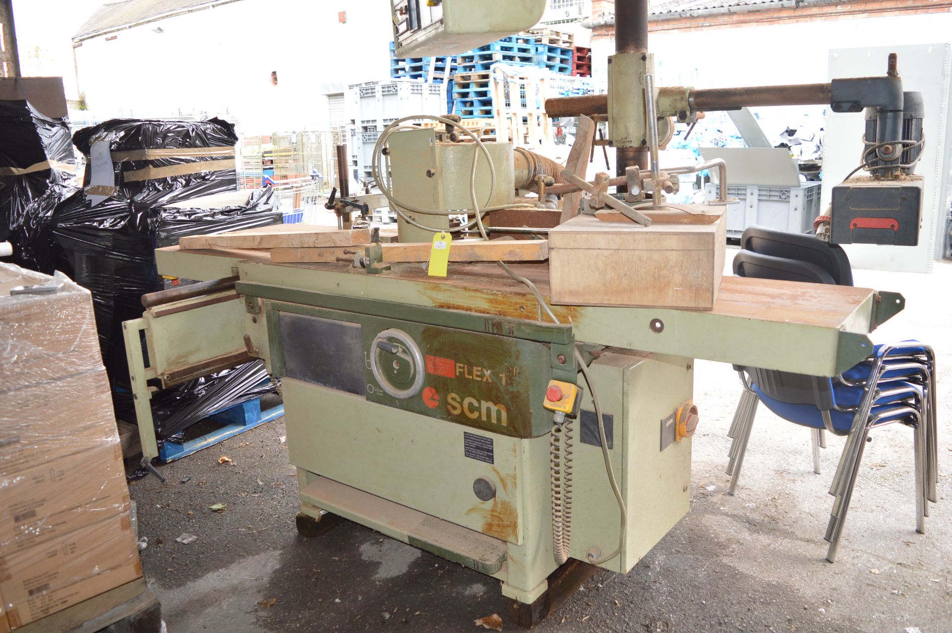 SCM Flex 1 Finger Jointer, working Bed ~2.5m Long