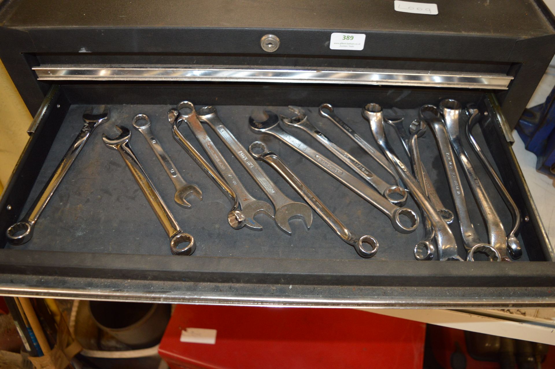 Quantity of Motorsport Toolboxes with contents, Converted Hostess Trolley with Contents of Tools - Image 8 of 11