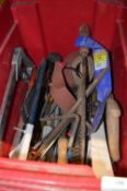 Quantity of Tools Including Rubber Mallets, Hack S