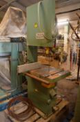 Wadkin Bursgreen Band Saw ~6'6" high