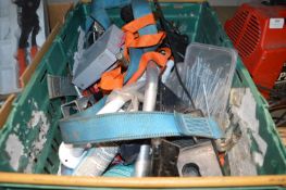 Crate of Handrails, Chargers, Fixings, Hinges, Rat