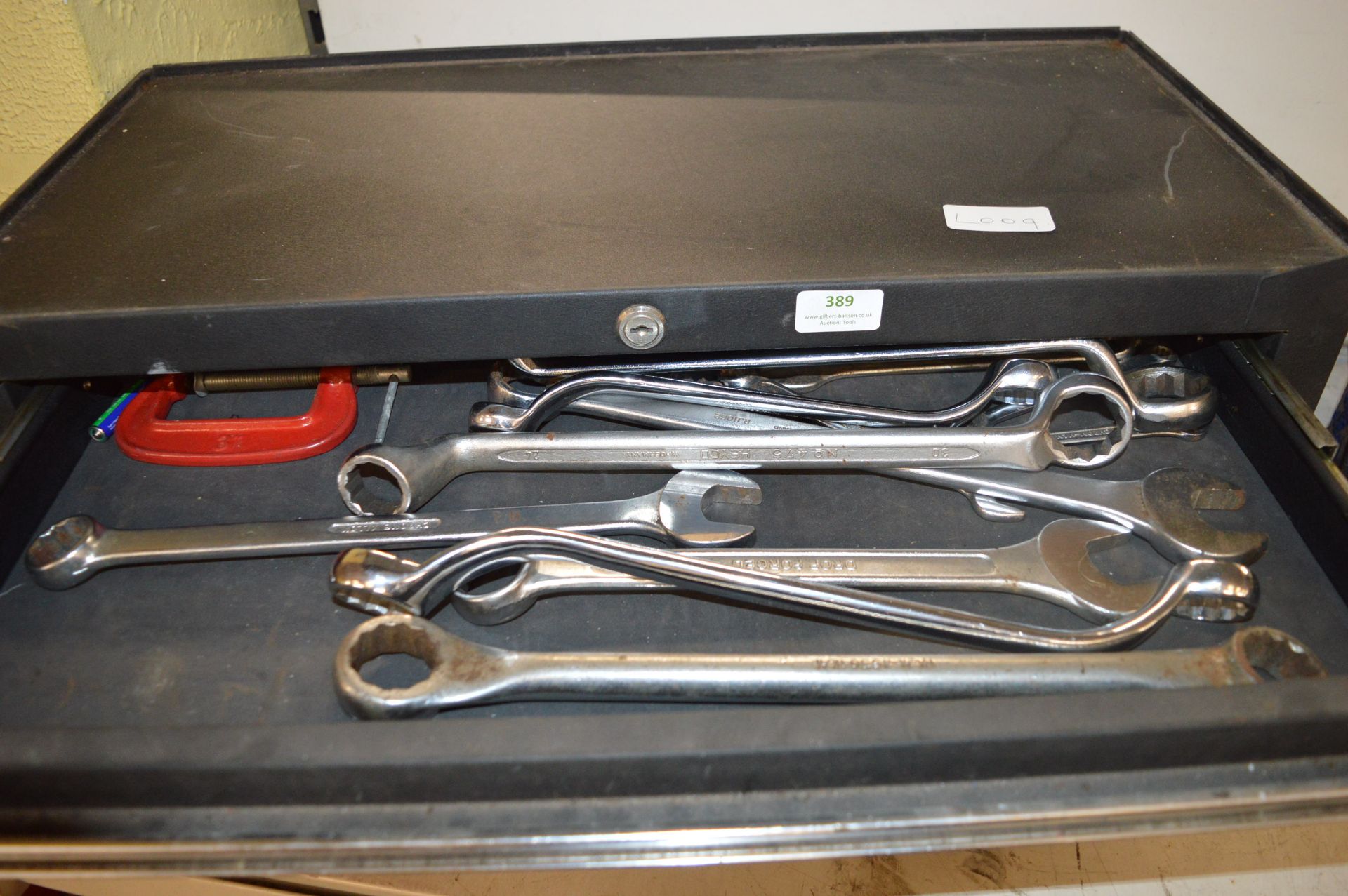 Quantity of Motorsport Toolboxes with contents, Converted Hostess Trolley with Contents of Tools - Image 9 of 11